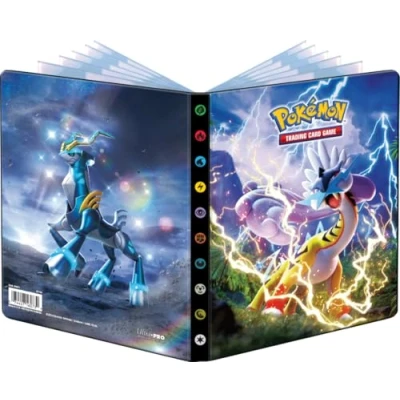 Imagen de Ultra Pro Asmodee Pokémon Carlata y Violeta Fuerzas temporales (EV05): Cuaderno de tarjetas Capacidad: 80 cartas Juegos mesa Accesorios para coleccionables