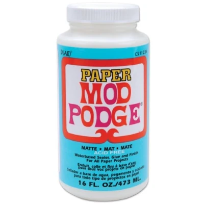 Imagen de Mod Podge, Materiales sintéticos, Multicolor, 2.75x2.75x5.87 Inches, 473