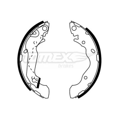 Imagen de Kit de zapatas TOMEX Brakes TX 22 05