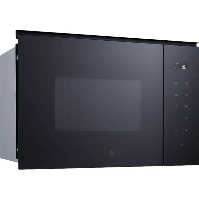 Imagen de Microondas con grill integrable LG MGBZ2593F, 900W, 8 niveles, 25 l, Cristal Negro