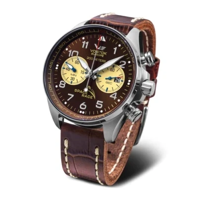 Imagen de Vostok Europe Space Race Reloj para Hombre Analógico de Cuarzo con Brazalete Piel Vaca 6S21 325A665
