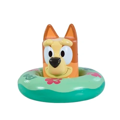 Imagen de Tomy Toomies Boyas de Baño Bingo Juguetes con Verter y Flotador Rueda Agua sensoriales Bluey Licencia Oficial para Bebé +18