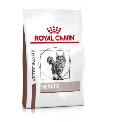 Imagen de Royal Canin Veterinary Hepatic Feline Cat 2 kg Alimento Completo dietético para Gatos apoyar la función hepática En Caso de insuficiencia crónica seco