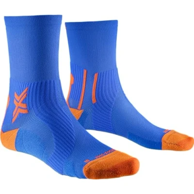 Imagen de X Socks Run Perform Crew, Calcetines, Unisex adulto, Twyce Blue/Orange, 45 47
