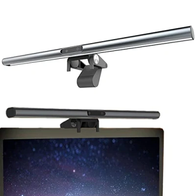 Imagen de XINBAOHONG Screenbar E Reading lámpara de trabajo para monitor computadora LED, luces juegos, oficina con luz fondo, lectura ajustable brillo/temperatura color