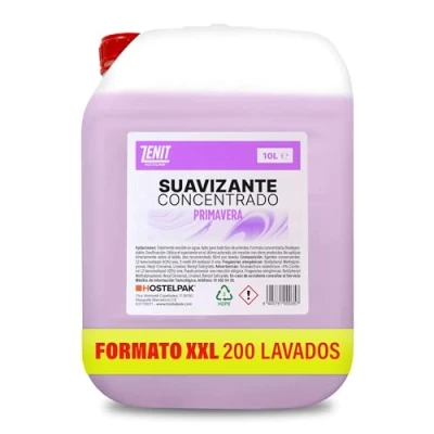 Imagen de Hostelpak 10L Suavizante textil concentrado perfumado Primavera, concentrado, Biodegradable, Fragancia agradable Formato xxl
