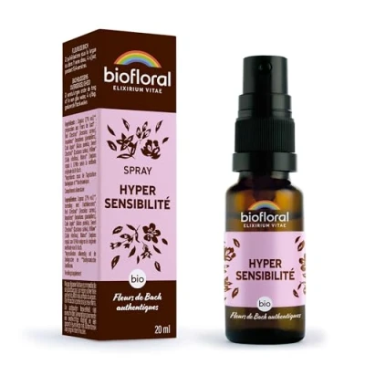 Imagen de BIOFLORAL Hipersensibilidad BIO DEMETER Spray 20 ML Sensibilidad emocional Flores de Bach auténticas