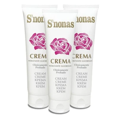 Imagen de Crema Hidratante Glicerinada para Manos 3 x 150 ml Repara, Hidrata, Nutre y deja Suave tu Cuerpo