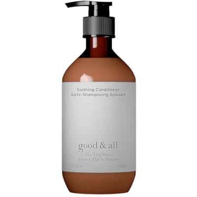 Imagen de Good&amp;All Acondicionador para Cuero Cabelludo Seco y Sensible Alivia el Picor con Aceite de Árbol del Té Menta Sin Sulfatos ni Parabenos Siliconas 400ml