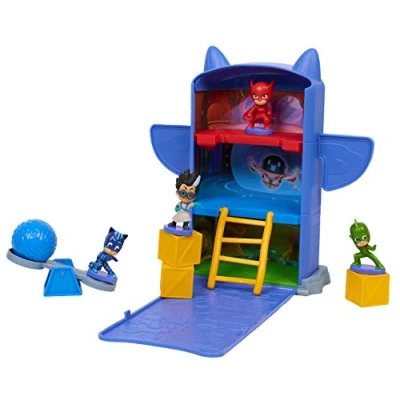Imagen de PJ Masks Set de Juego Fold N&#039; Go HQ, Color, 10.2 x 33 cm (Flair 95426)