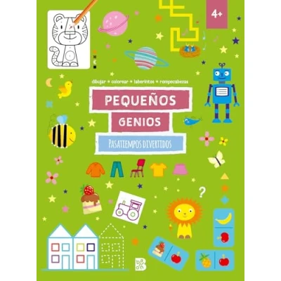 Imagen de PEQUEÑOS GENIOS PASATIEMPOS DIVERTIDOS +4