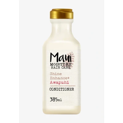 Imagen de Maui Moisture Shine Awapuhi Conditioner Acondicionador para Pelos Oscuros, Sin Siliconas, Brillo Intenso, 385 ml