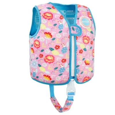 Imagen de Boglia Chaleco de Natación para Niños Pequeños, flotadores Traje Baño Flotante con Correa Seguridad Ajustable Unisex