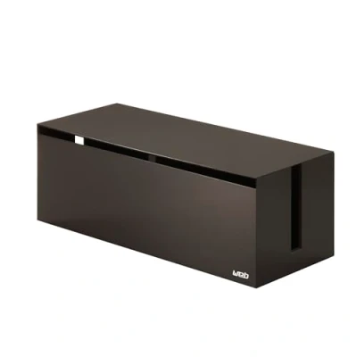 Imagen de YAMAZAKI Web Caja de Cables, Plástico policarbonato, marrón, Talla única
