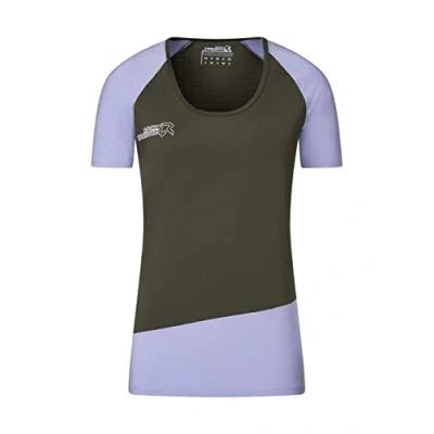 Imagen de Rock Experience REWT01461 Merlin SS T Shirt Women&#039;s 1924 Olive Night+2268 Baby Lavender M