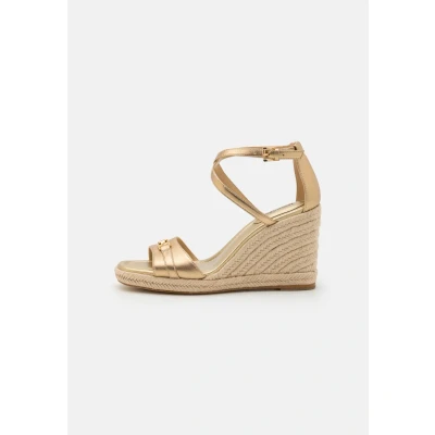 Imagen de Michael Kors Mandy Wedge Alpargatas, Mujer, Talla: 40.5, Pale gold Zapatos
