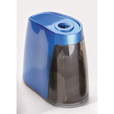Imagen de Dahle Sacapuntas eléctrico (lápices hasta 8 mm, funciona a pilas), color azul