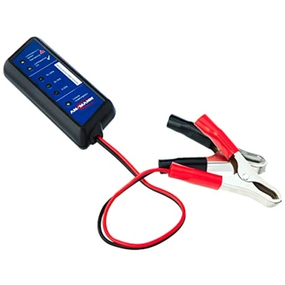 Imagen de ANSMANN Comprobador de baterías coche Analizador profesional para vehículos 12V Ideal el conductor o taller