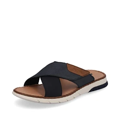 Imagen de Rieker 21491, Pantuflas Hombre, Azul, 43 EU