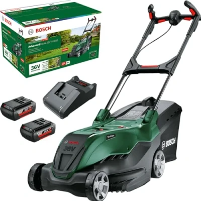 Imagen de Bosch Home and Garden cortacésped de óptima Potencia a batería AdvancedRotak 36V 40 650 (para Cortar el césped; Sistema 36 voltios; Ancho Corte: cm; Kit, con y Cargador)