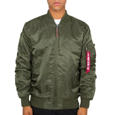Imagen de Alpha Industries MA1 VF 59 LONG Chaquetas bomber Dark green, Hombre, Talla: Large, green