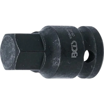 Imagen de BGS 5334 H17 Punta de vaso impacto entrada 12,5 mm (1/2&quot;) hexágono interior 17