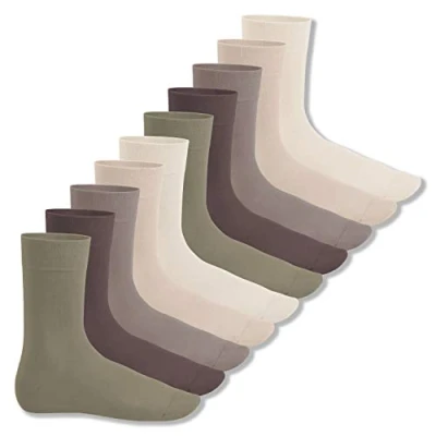 Imagen de Footstar EVERYDAY! 10 pares de calcetines unisex Nature 47 50
