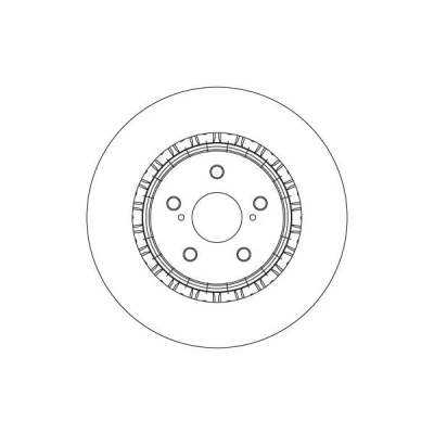 Imagen de Disco de freno TRW DF6858S