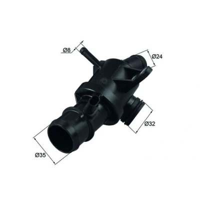 Imagen de Termostato, refrigerante MAHLE ORIGINAL TM 40 92
