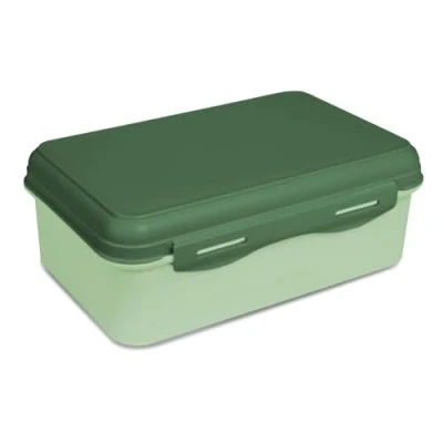 Imagen de TIENDA EURASIA Fiambrera Sandwicheras Multiples Plástico Polipropileno (PP) Libre de BPA con 3 Compartimentos Medidas 13 x 19.6 7.3 cm 1 Litro (Verde)