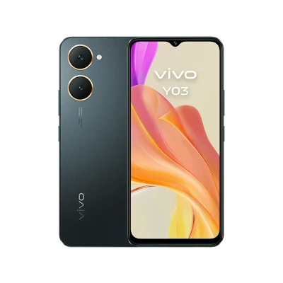 Imagen de Móvil vivo Y03, Space Black, 128 GB, 4 6.56&quot; LCD, Mediatek Helio G85, 5000 mAh