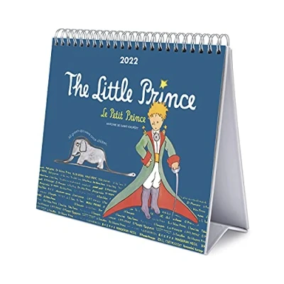 Imagen de Grupo Erik Calendario escritorio Deluxe 2022 El principito sobremesa │ mesa anual Licencia oficial