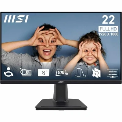 Imagen de MSI Pro MP225V 21.5 Inch Full HD Office Monitor 1920 x 1080 VA Panel, 100 Hz, Eye Friendly Screen, Tilt Adjustable HDMI™, D Sub (VGA)