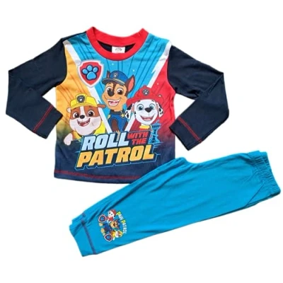 Imagen de Paw Patrol Pijama para niños de 18 Meses a 5 años, Multicolor, 24