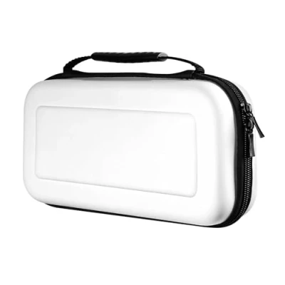 Imagen de SOBEAU Funda para Nintendo Switch y OLED Model, Protector Pantalla Carcasa Rigido de Transporte Compatible con Accesorios Consola 10 Ranuras Tarjeta