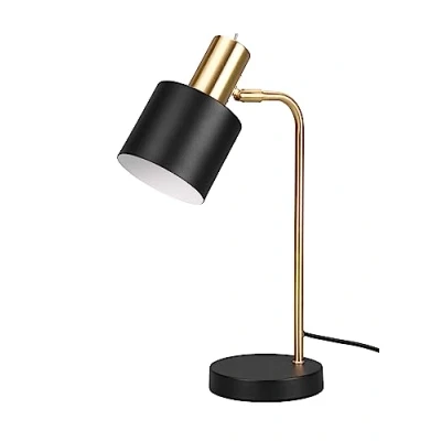 Imagen de Reality, Sobremesa, Adam 1xE14, max.10,0 W Cuerpo: Metal, negro oro A:14,0cm, L:28,0cm, A:43,5cm Interruptor,IP20,Sin bombilla