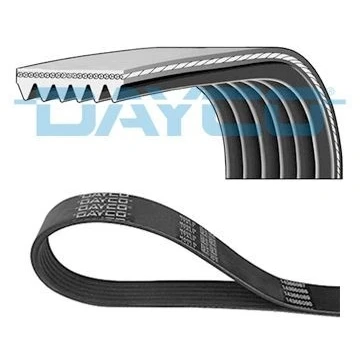 Imagen de DAYCO 6PK842EE Correa trapecial poli V 842,0 6 VOLKSWAGEN: Touran I, Passat B6 Berlina, Polo Hatchback, SEAT: Leon II Ibiza 4, Altea XL