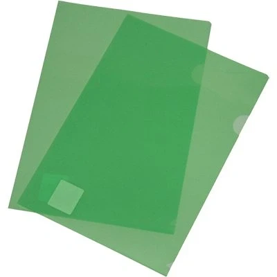 Imagen de Carpeta liderpapel dossier uñero 44003 polipropileno din a4 verde 20 hojas