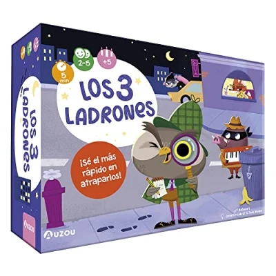 Imagen de Auzou Editions Español PEQUEÑO Juego LOS Tres Ladrones (1)