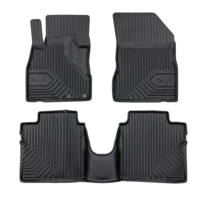 Imagen de FROGUM 77429260 Juego de alfombrillas suelo TPE (elastómero termoplástico) negro NISSAN: Note II Hatchback