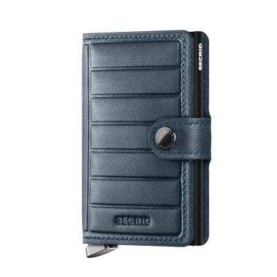 Imagen de Secrid Miniwallet Emboss Lines Teal Grabado gratuito