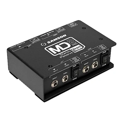 Imagen de Samson S Max MD2Pro Stereo Passive Direct Box PROCESSOR