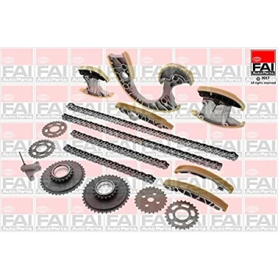 Imagen de FAI AutoParts TCK219NG Juego de Cadena distribución sin juntas, con ruedas dentadas Símplex, pasadores AUDI: Q7, A6 C6 Berlina