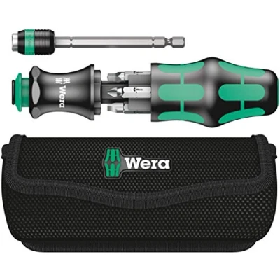 Imagen de WERA 05051025001 Kraftform Kompakt 26 Destornillador Porta Puntas con bolsa