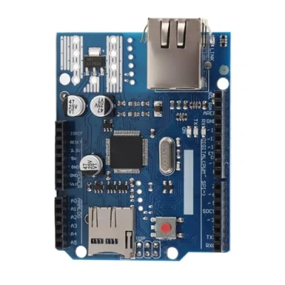 Imagen de Bewinner W5100 Ethernet Shield Tablero de Expansión para La Placa Base Arduino, Mega 1280, 2560