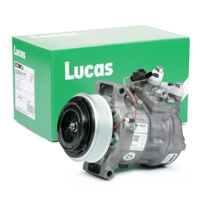 Imagen de LUCAS ACP01091 Compresor de Aire Acondicionado PAG 46 YF R 134 a, 1234yf con juntas MERCEDES BENZ: Clase C Berlina, V, E Berlina