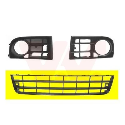 Imagen de VAN WEZEL 5894599 Rejilla Parachoques delante VOLKSWAGEN: Golf 5