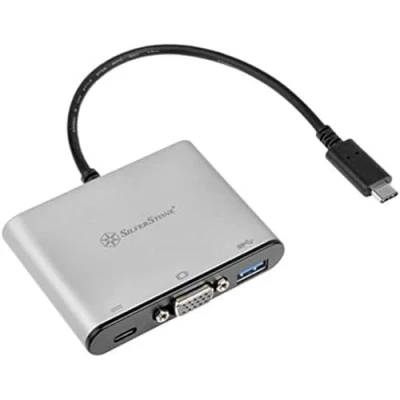 Imagen de Silverstone Ep06 Adaptador Vga/usb 3.1