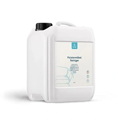 Imagen de eco:fy limpiador de muebles tapizados, espuma para sofá, sillón, quitamanchas contra suciedad, aceite y grasa, textiles cuero (5 l)