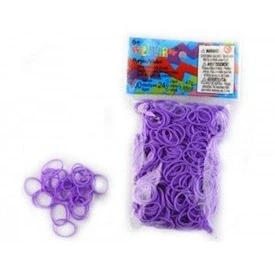 Imagen de Rainbow Loom Elásticos, color morado